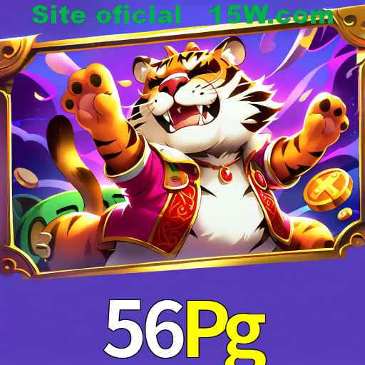 Imagem promocional da 56Pg mostrando a plataforma e suas vantagens