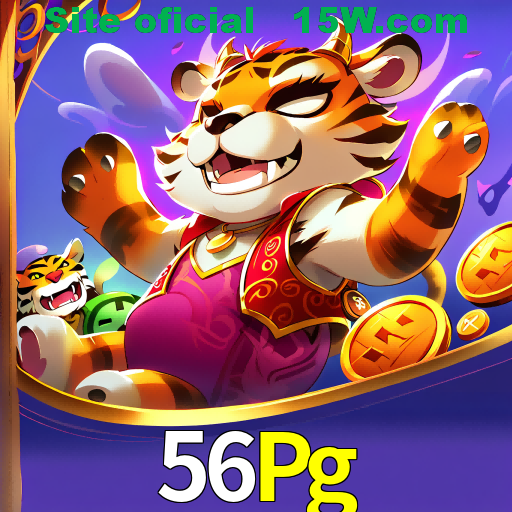 Imagem promocional da 56Pg mostrando a plataforma e suas vantagens